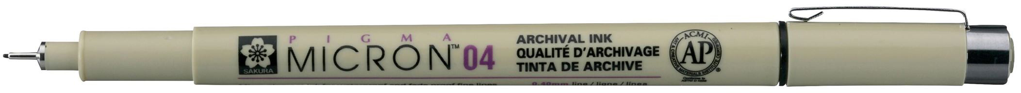 SAKURA Fineliner Pigma Micron 0,4mm XSDK0449 noir