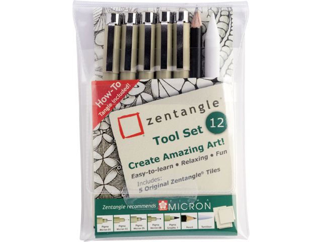 SAKURA Zentangle Tool Set Z12PTGB 12 pcs.