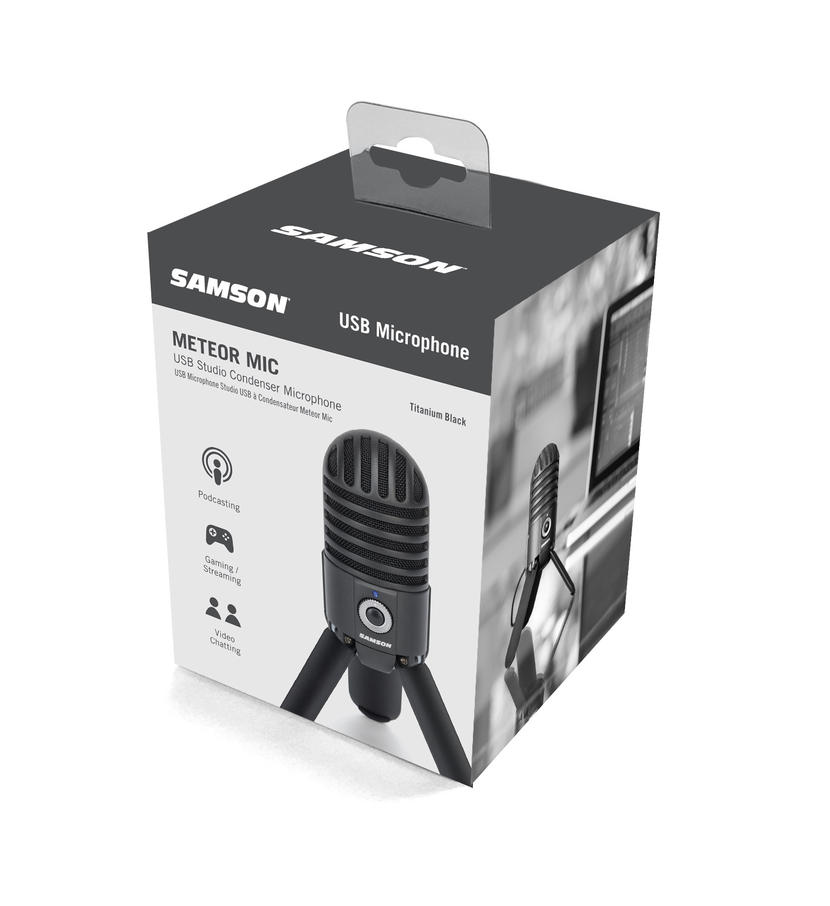 SAMSON Meteor USB Microphone black SAMTRTB Studio Condenser Micro