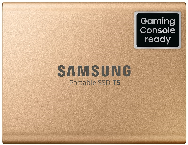SSD Portable T5 1TB MU-PA1T0G/EU USB 3.1 Gen. 2 gold