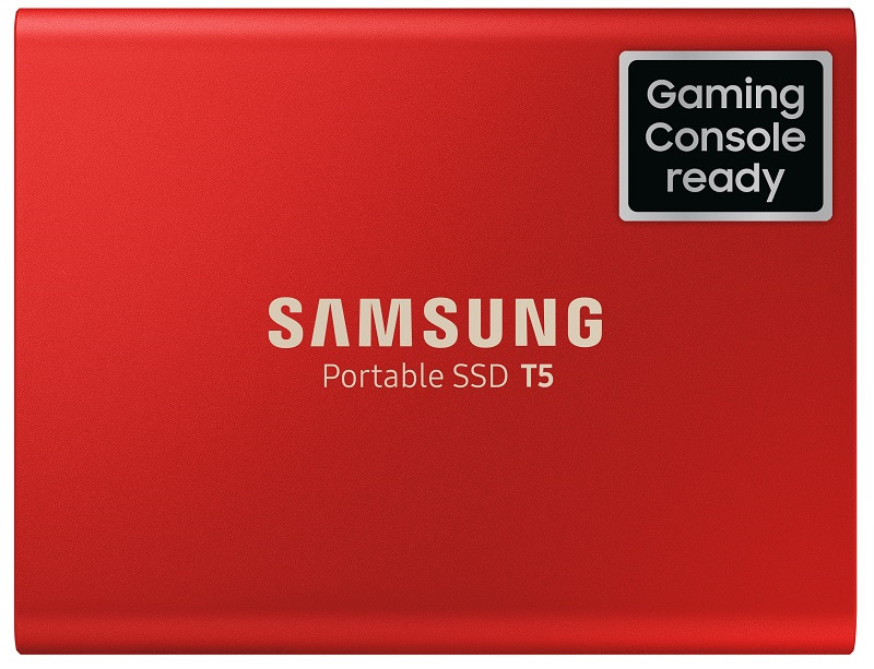 SSD Portable T5 1TB MU-PA1T0R/EU USB 3.1 Gen. 2 red