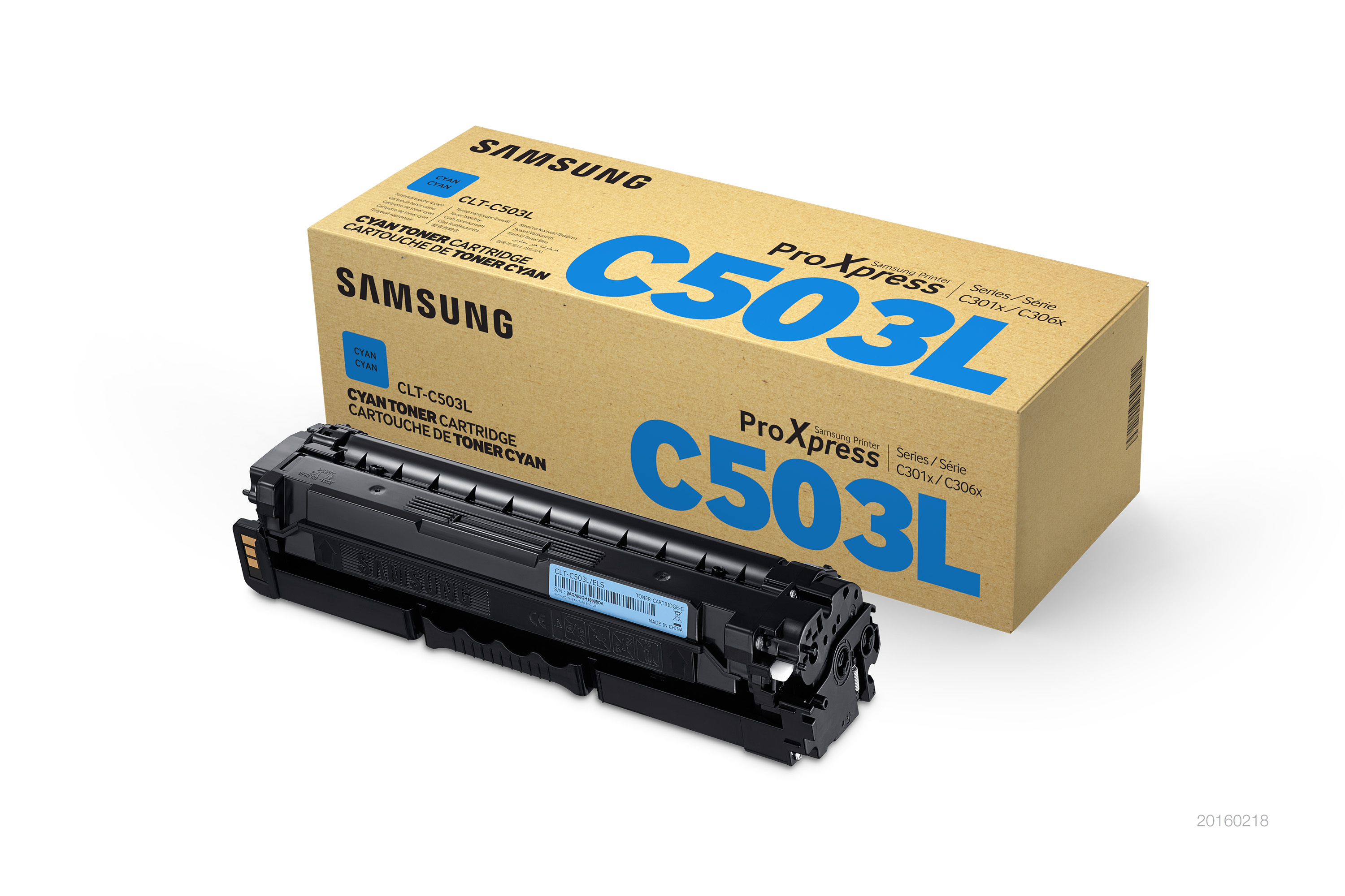 photo SAMSUNG Cartouche toner cyan SU014A SL-C3010ND/C3060FR 5000 pages