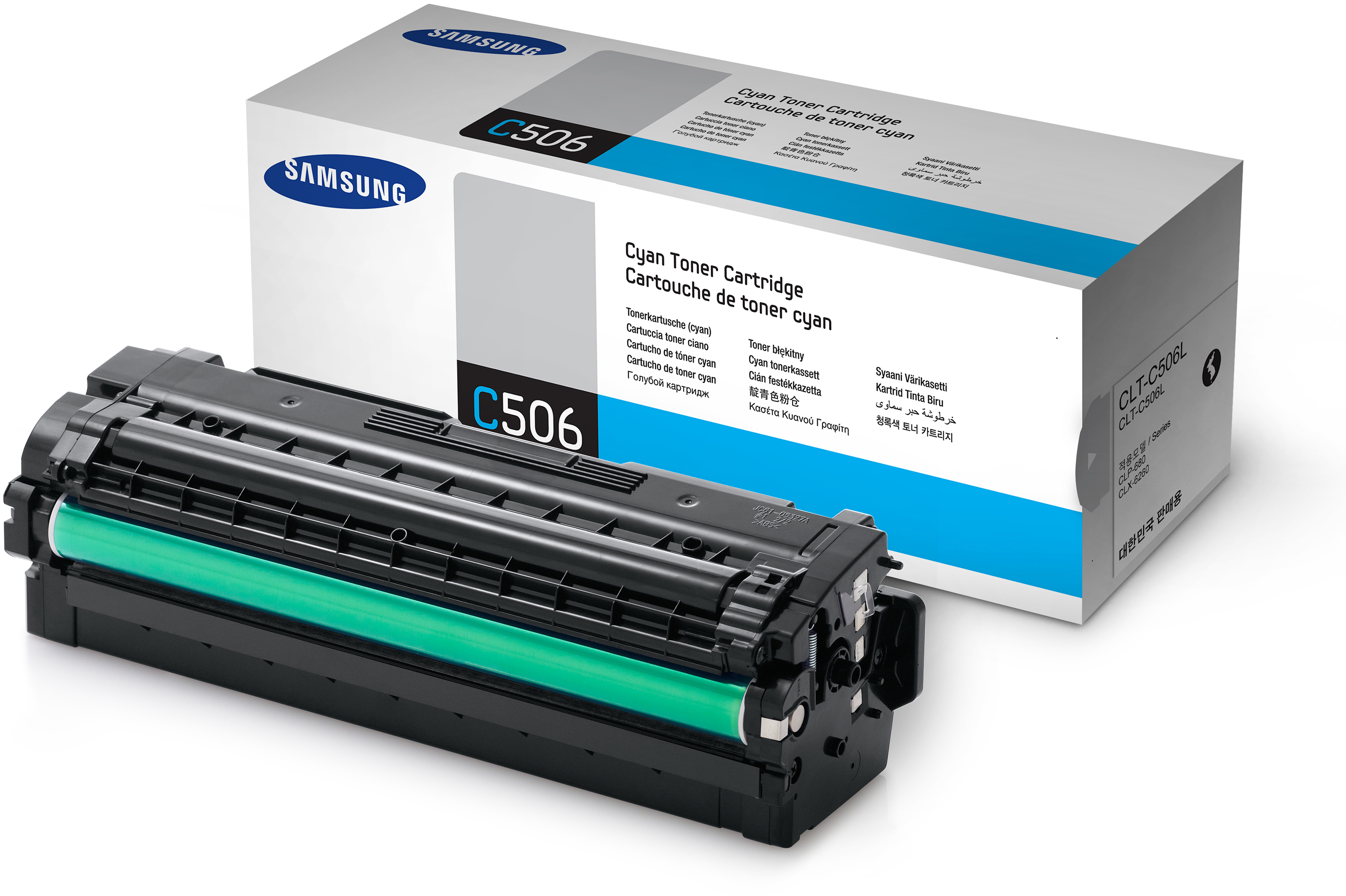 photo SAMSUNG Cartouche toner HY cyan SU038A CLP 680ND 3500 pages