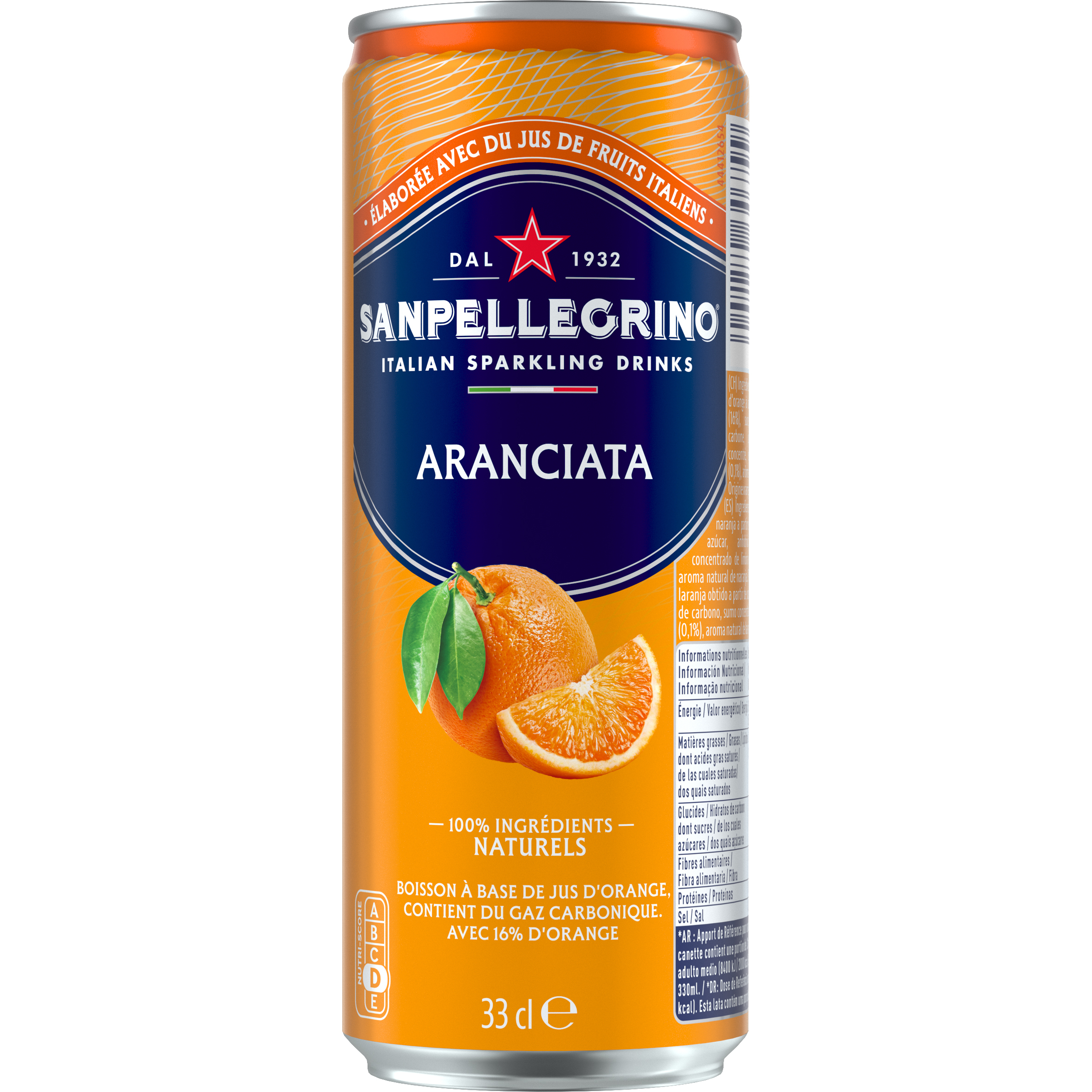 photo SAN PELLEGRINO Aranciata 12487076 33 cl, 6 pcs.