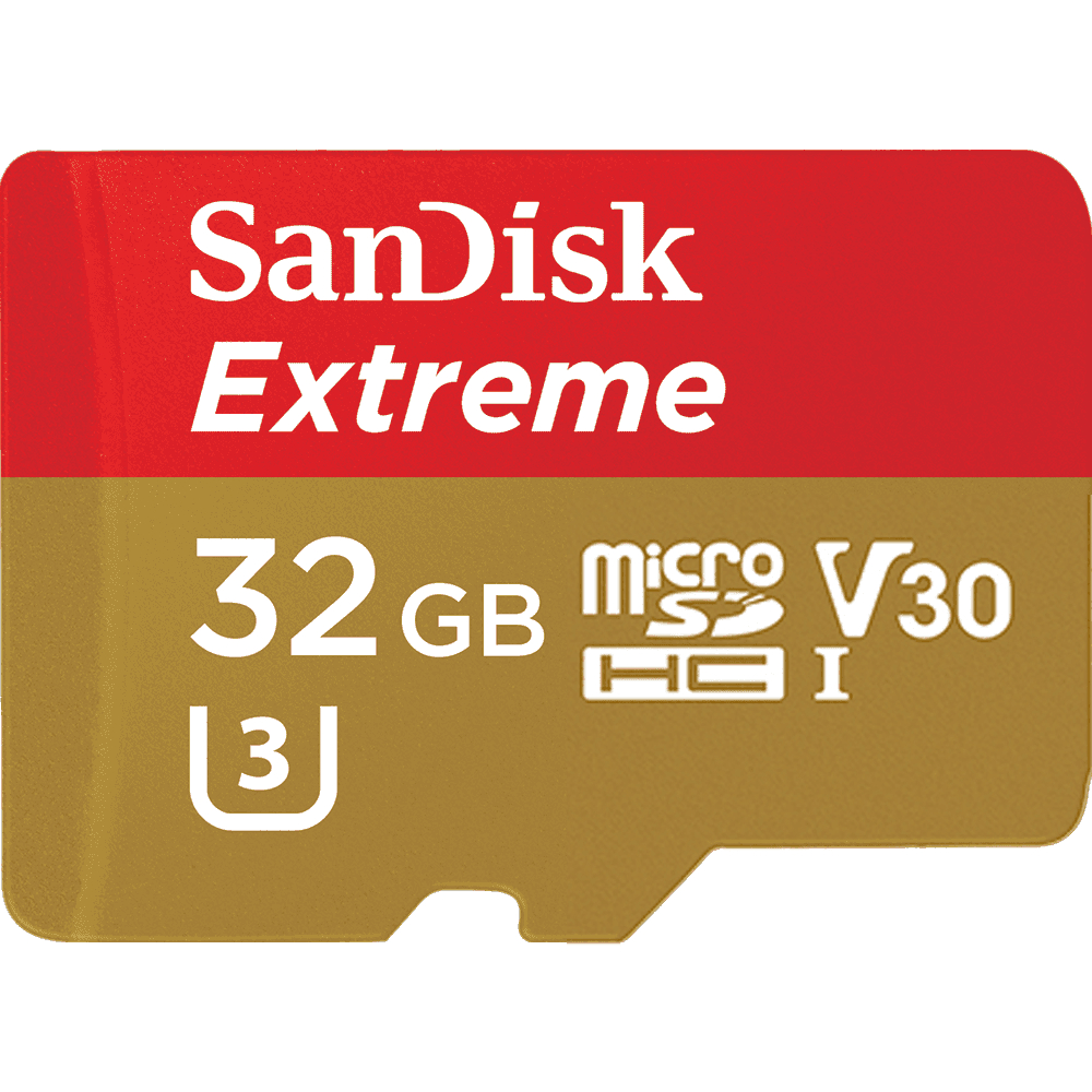 SANDISK Extreme microSDHC 32GB 80090 SDSQXAF-032G-GN6MA 100MBs SDSQXAF-032G-GN6MA 100MBs