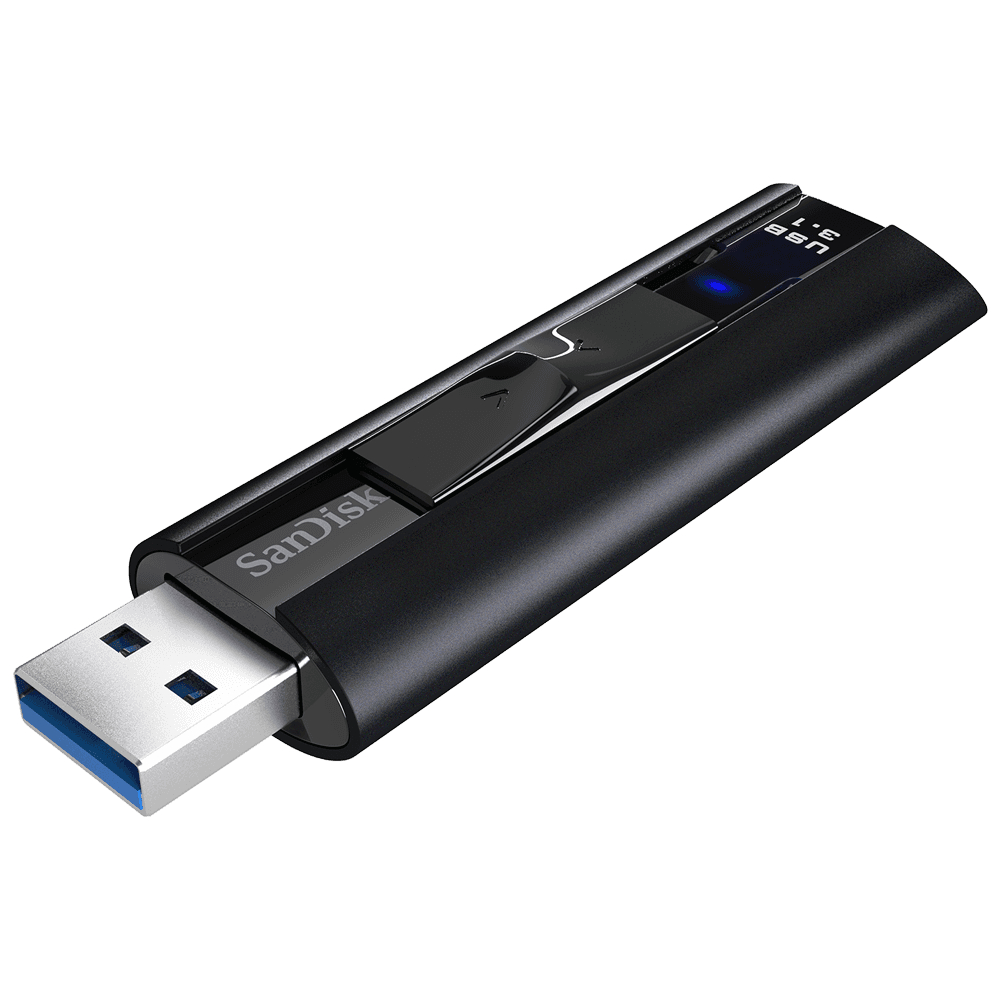 SANDISK Extreme PRO USB3.1 SDCZ880-128G Solid State Flash Drive 128GB