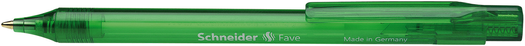 SCHNEIDER Stylo à bille Fave M 130404 vert