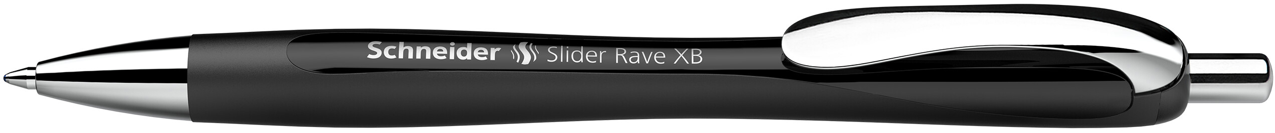 SCHNEIDER Stylo à bille Slider Rave XB 132511 noir, refill 0.7mm