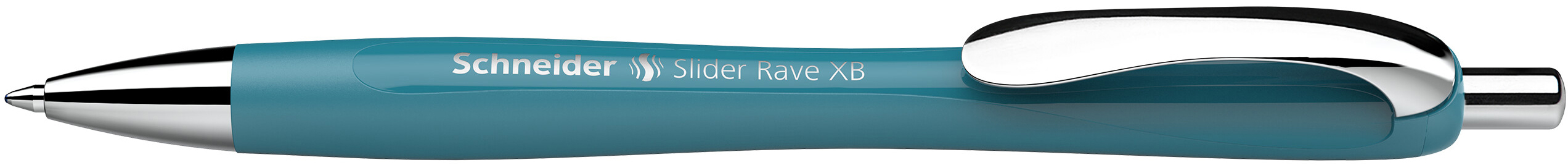 SCHNEIDER Stylo à bille Slider Rave XB 132513 teal, refill 0.7mm