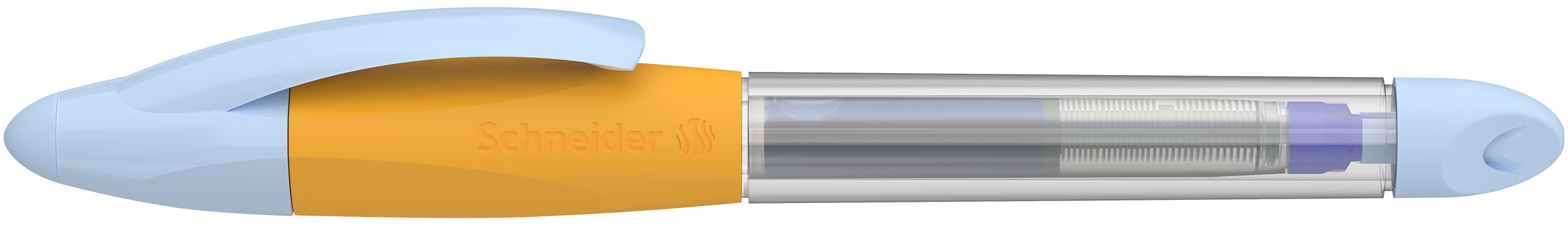 photo SCHNEIDER Roller Base Ball 0.5mm 188335 bleu clair/jaune