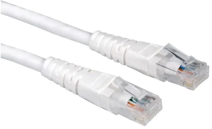 photo SCHOENENBERGER Cable RJ45 Cat.6 Class E 90.013 2.0m White
