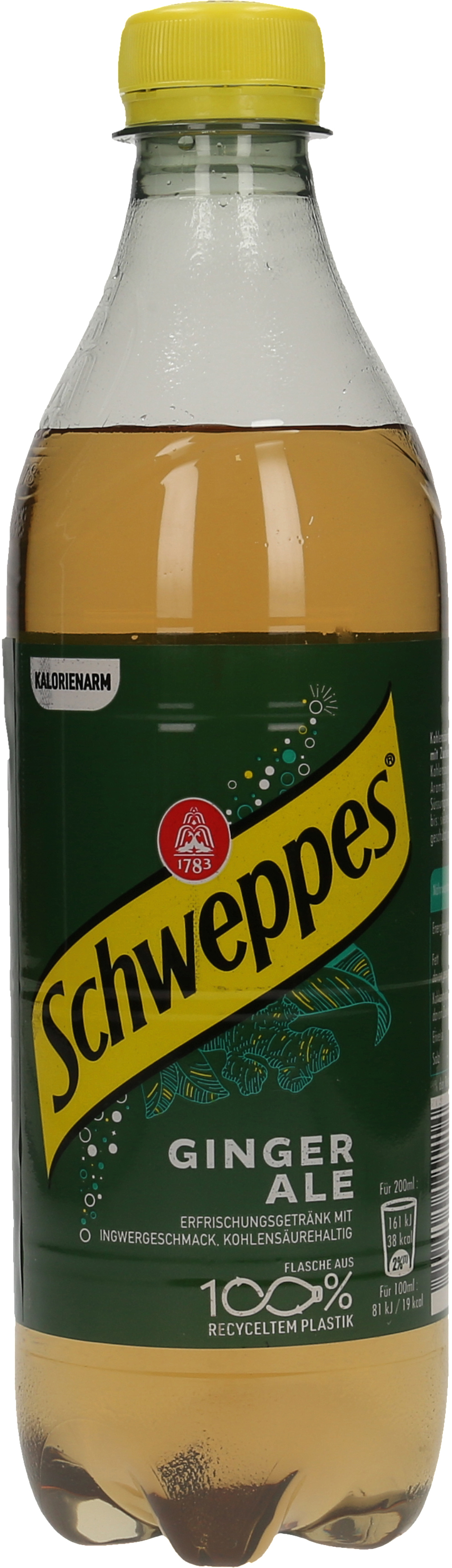 SCHWEPPES Ginger Ale Pet 2368 50 cl, 6 pcs.