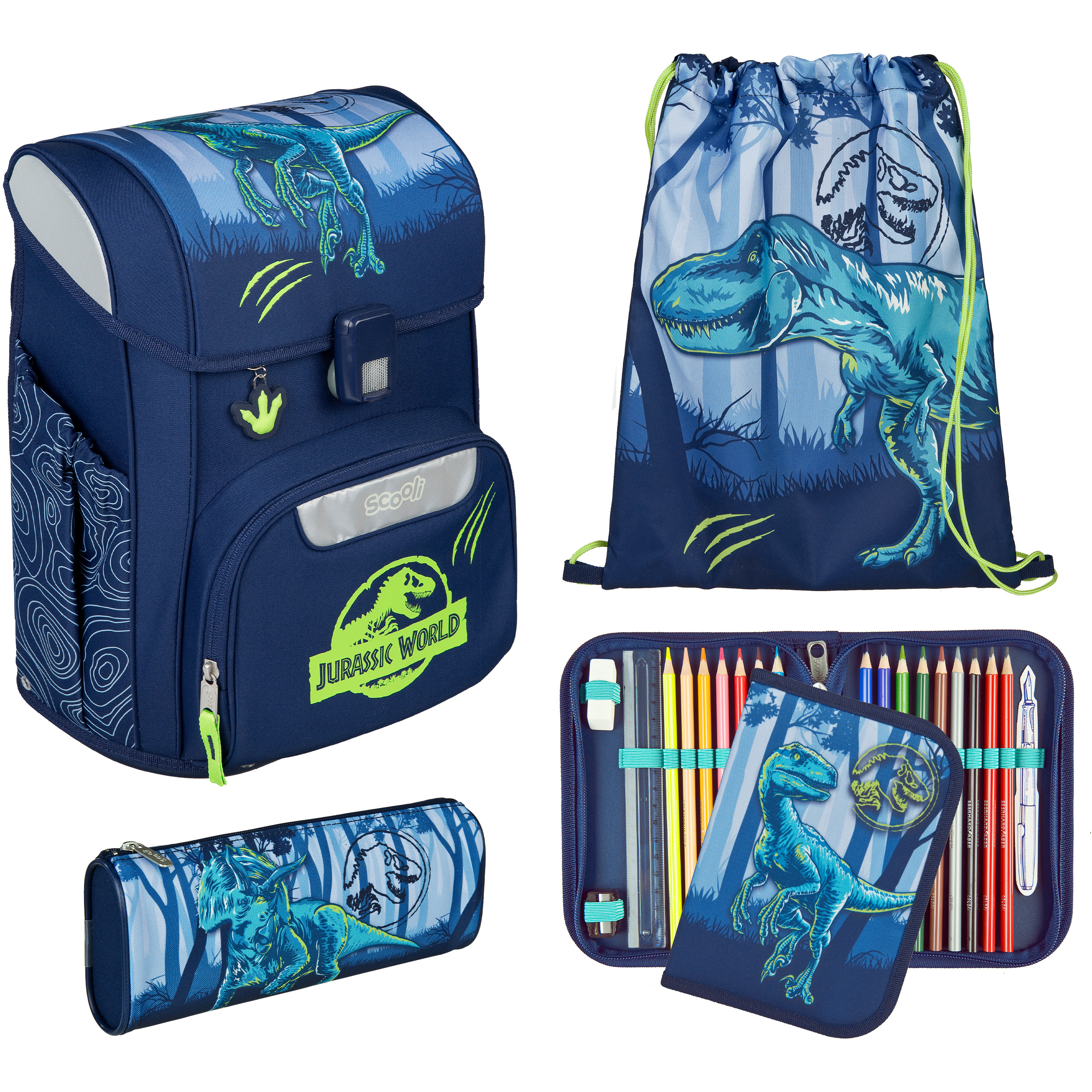 photo SCOOLI Set Cartable EasyStart JUSU8256 Jurassic World