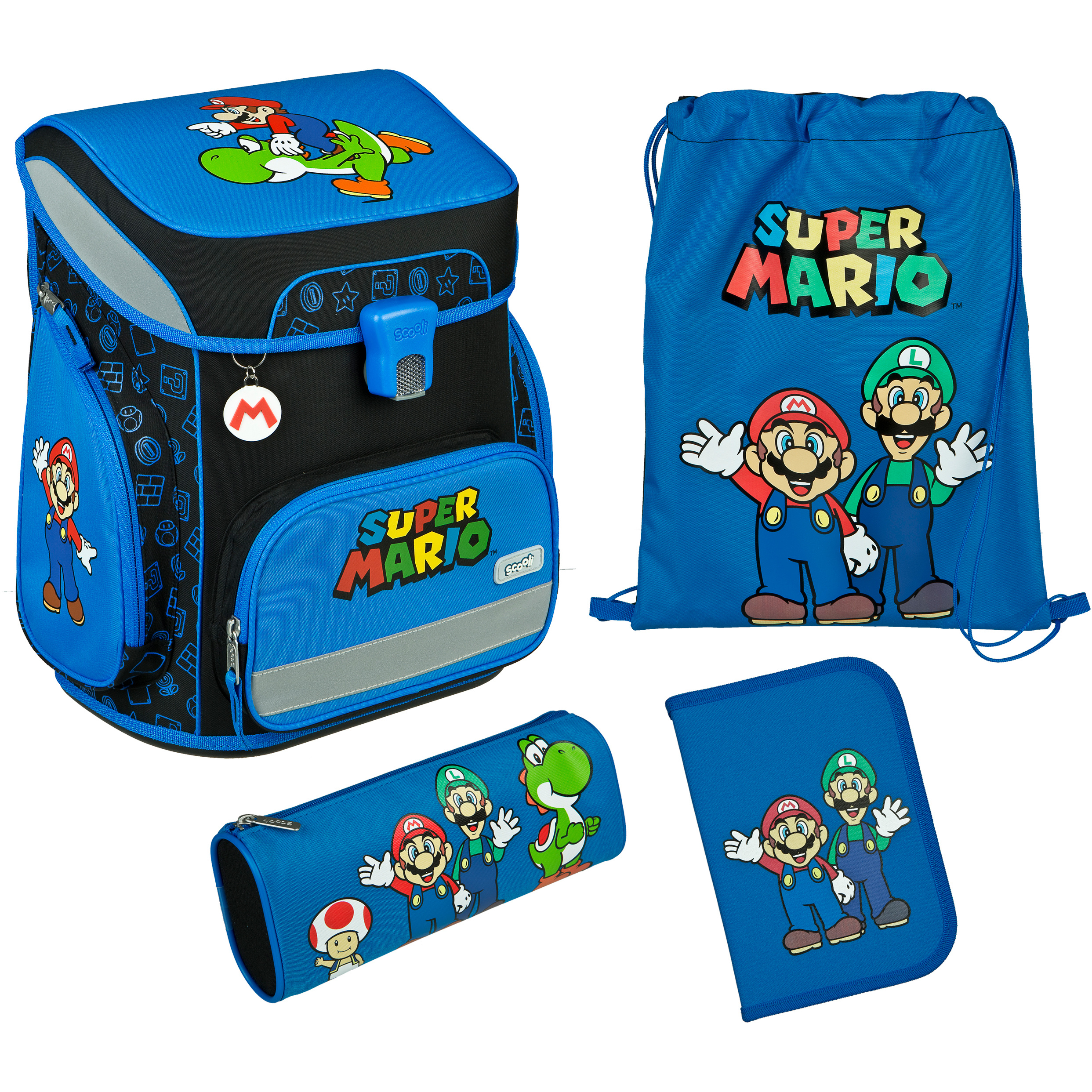 photo SCOOLI Set Cartable EasyFit SUND8255 Super Mario