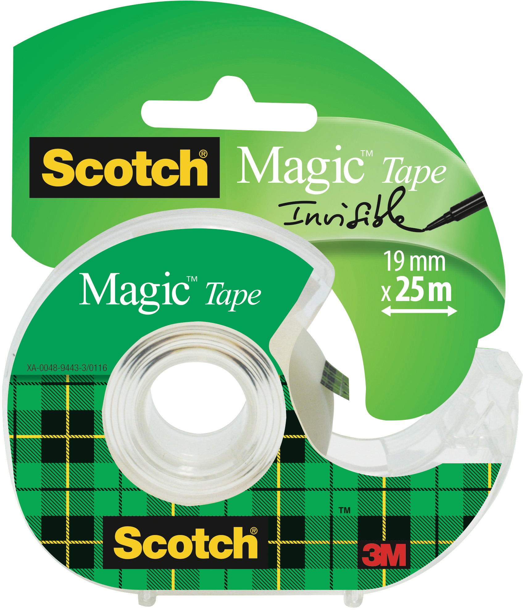 SCOTCH Magic Tape 810 19mmx15m 8-1915D invisible, sur dérouleur