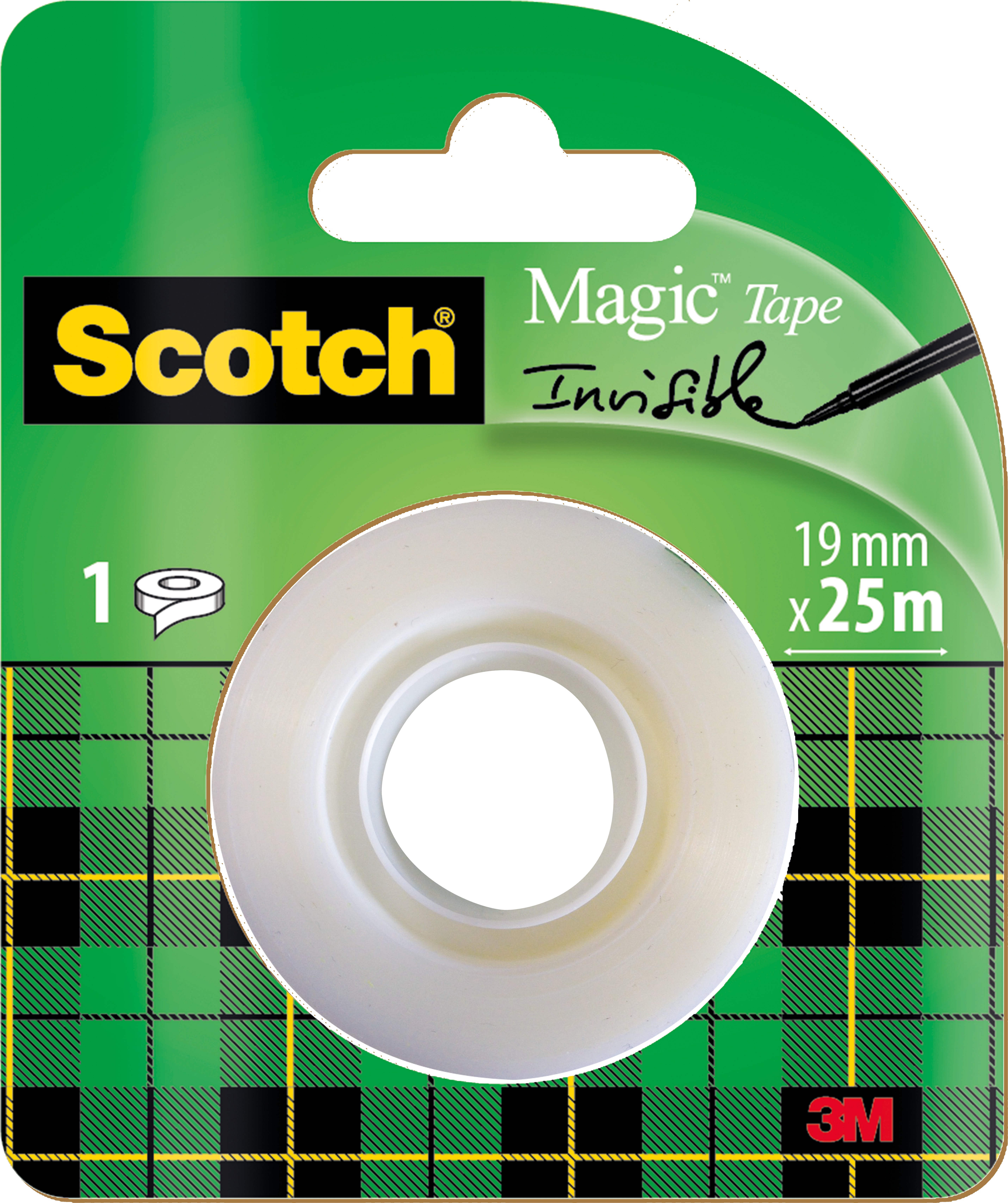 SCOTCH Magic Tape 810 19mmx25m 8-1925R transparent, refill transparent, refill