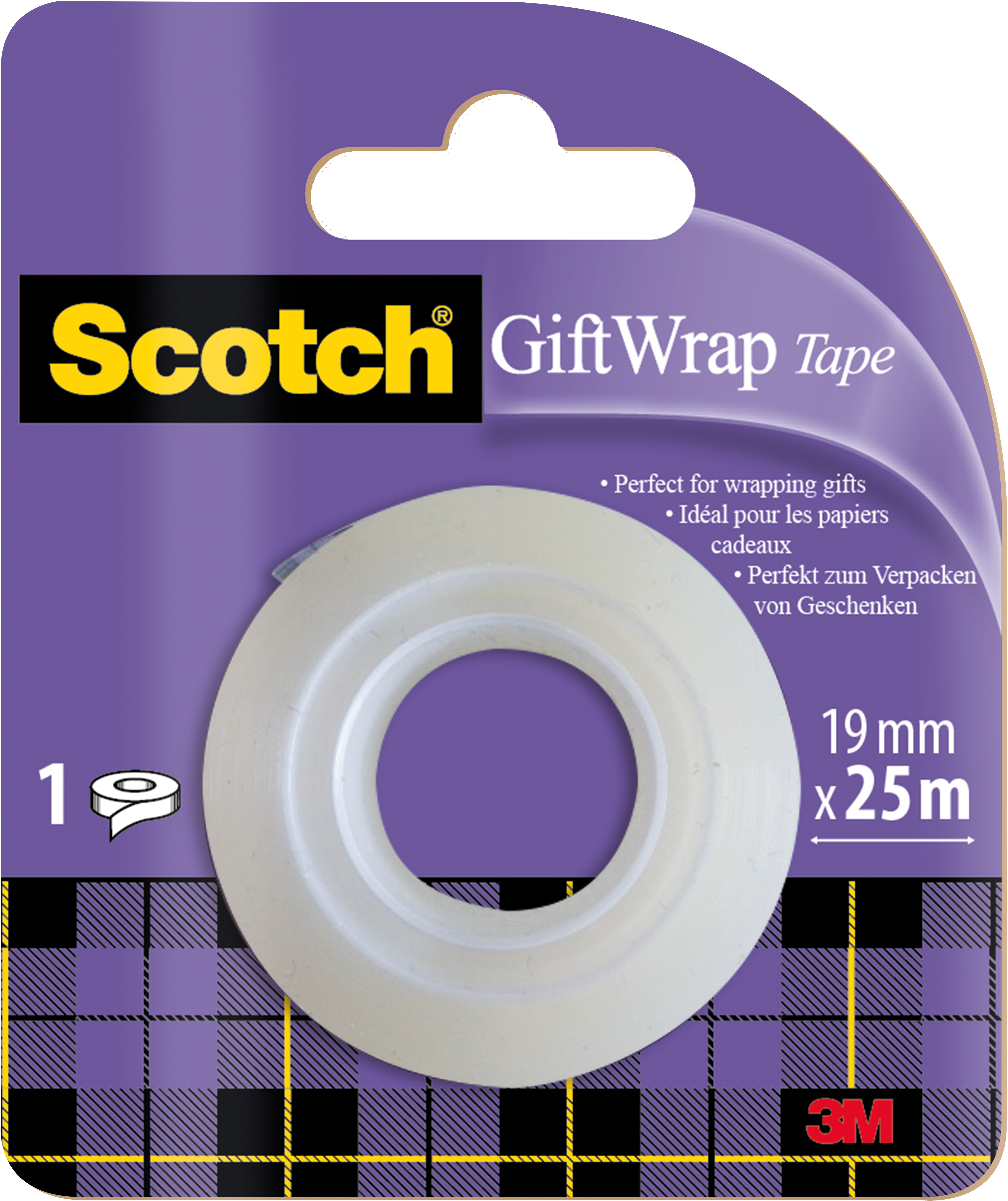 SCOTCH Gift Wrap Tape 19mmx25m GIFTWRAPR Refill Refill