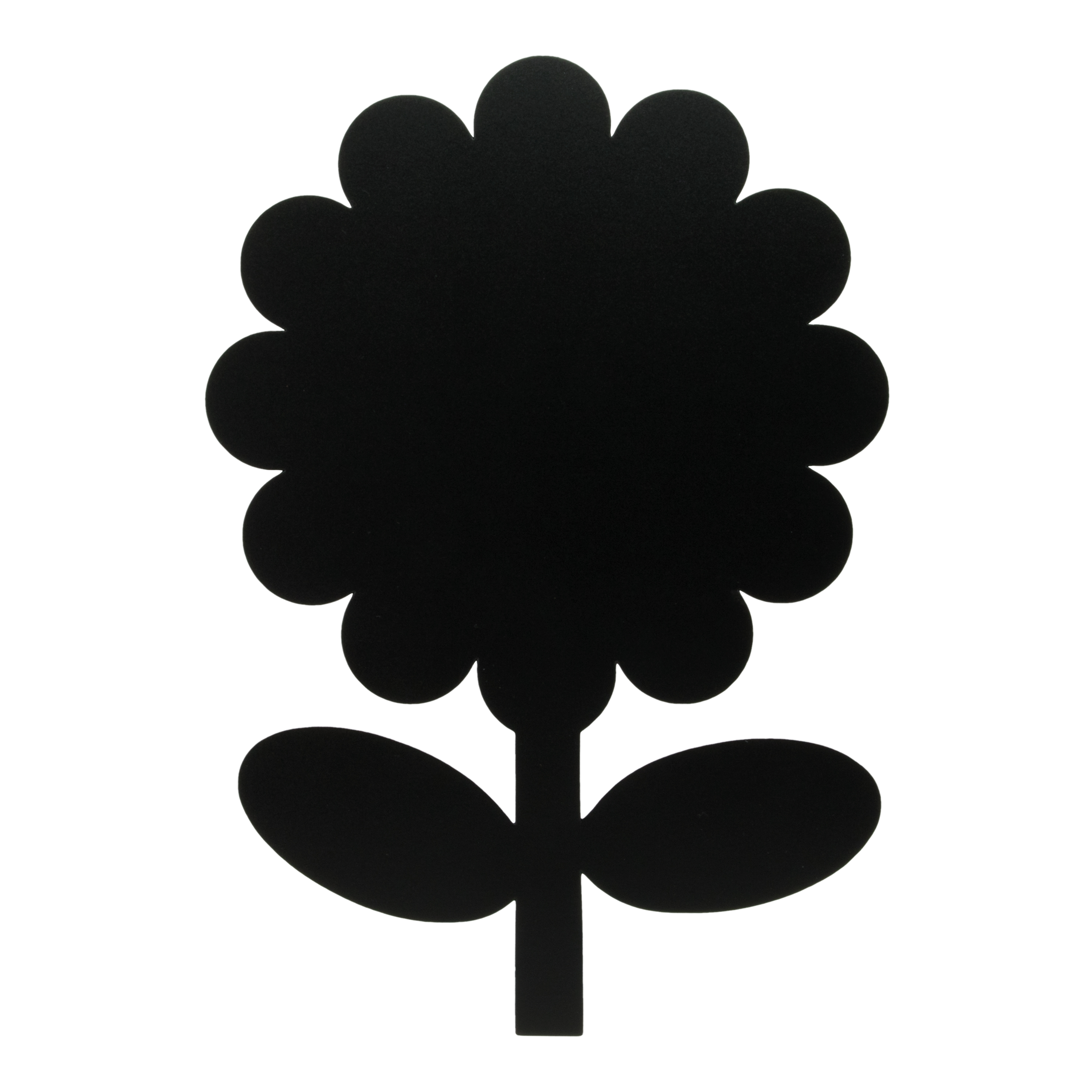 SECURIT Kreidetafel FLOWER FB-FLOWER schwarz 42.6x27.7x0.3cm