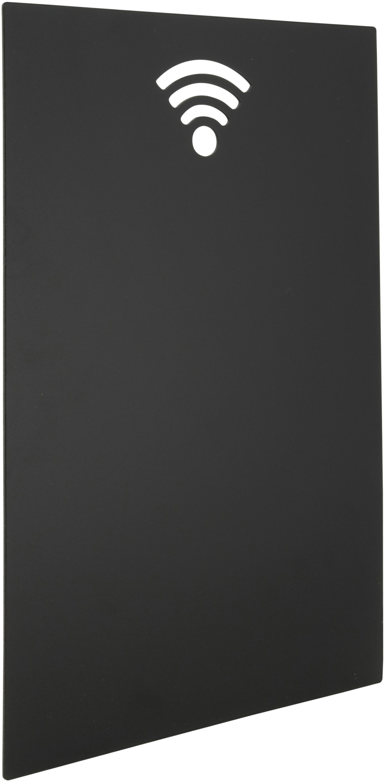 SECURIT Tableau Craie WIFI FB-WIFI noir 38x25x0.3cm