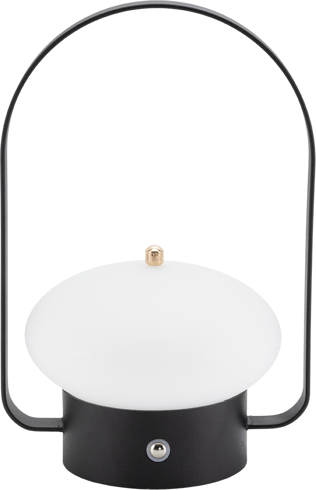 SECURIT Lampe de table BARCELONA LP-BA-BL noir, batterie, dimmable noir, batterie, dimmable