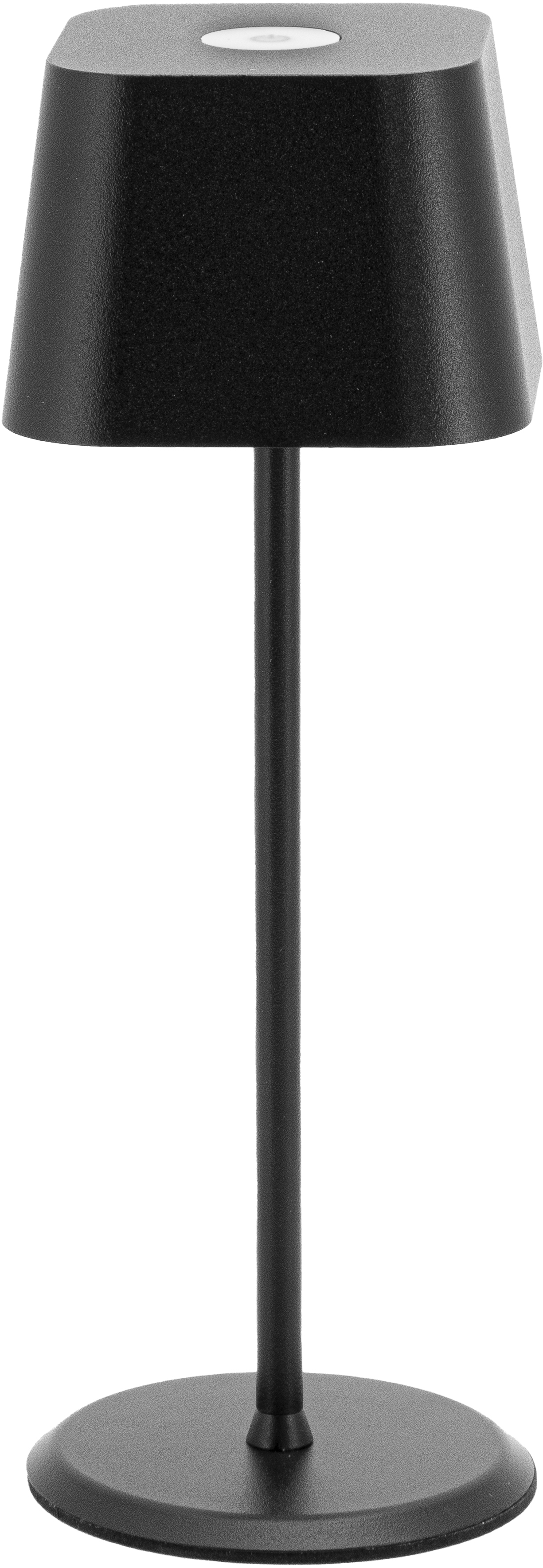 SECURIT Lampe de table MALTA LP-MT-BL noir, batterie, dimmable