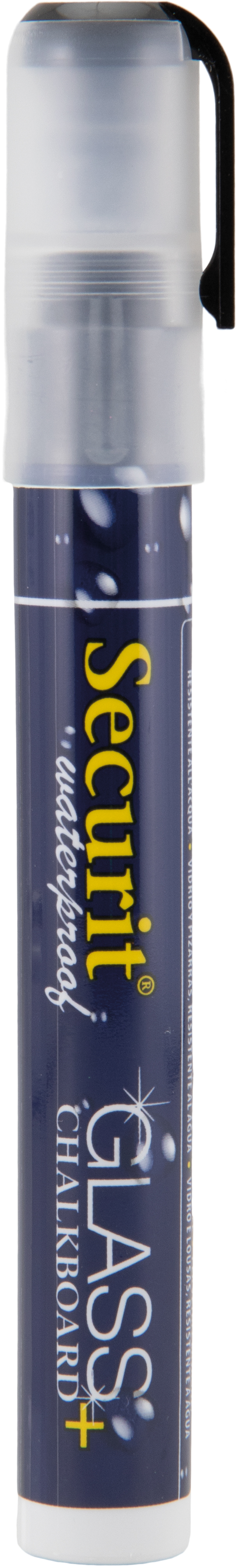 SECURIT Marker Craie 2-6mm SMA610-BL noir, imperméable