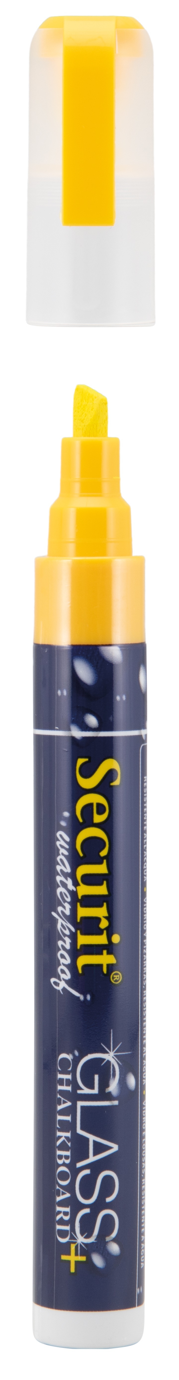 SECURIT Marker Craie 2-6mm SMA610-YE jaune, imperméable