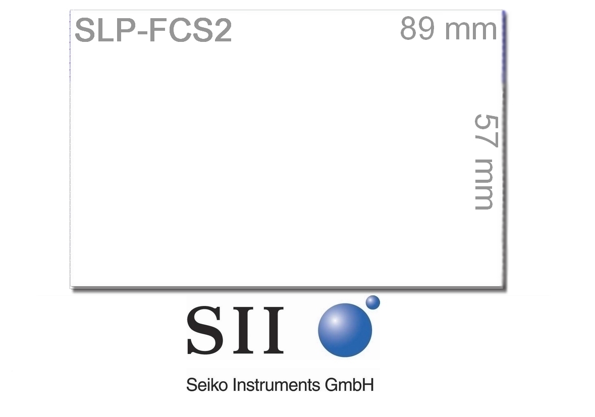 SEIKO Cartes de visite 57x89mm SLP-FCS2 blanc, 170g 600 pcs. blanc, 170g 600 pcs.