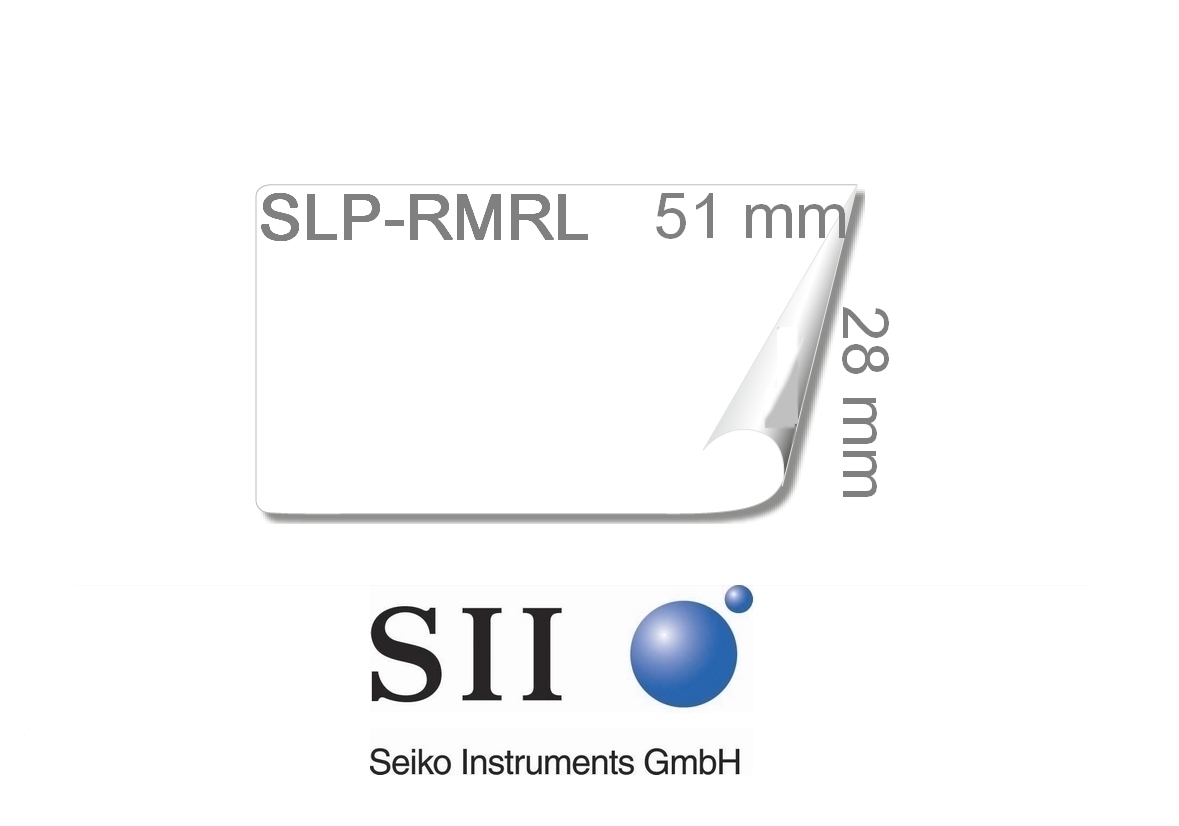 SEIKO Etiquettes multi-usage 28x51mm SLP-RMRL blanc, removable 2x220 pcs.