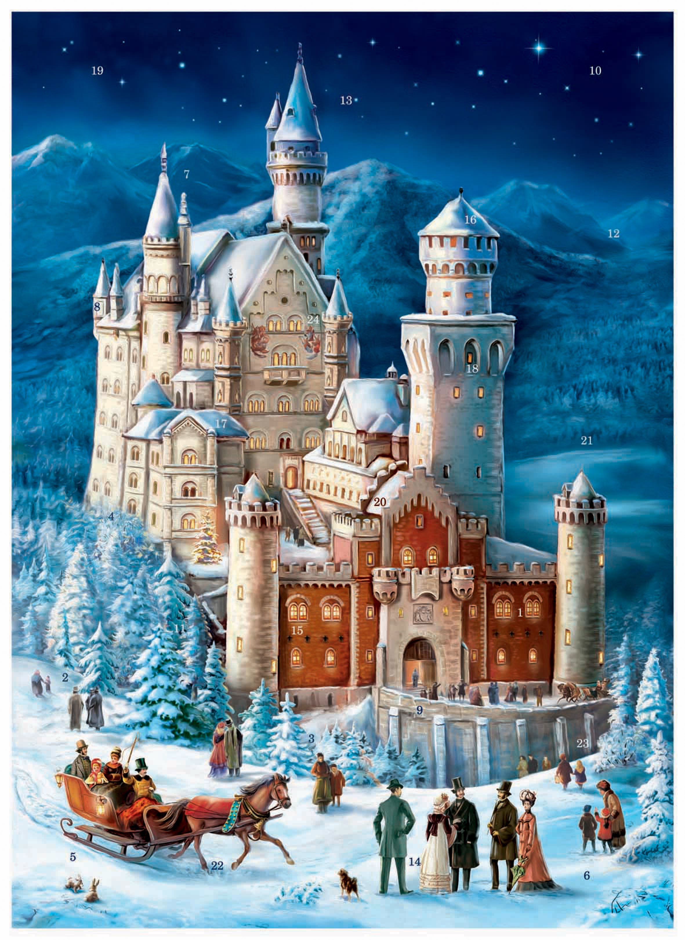 photo SELLMER Calendrier de l'avent 300 324 Neuschwanstein