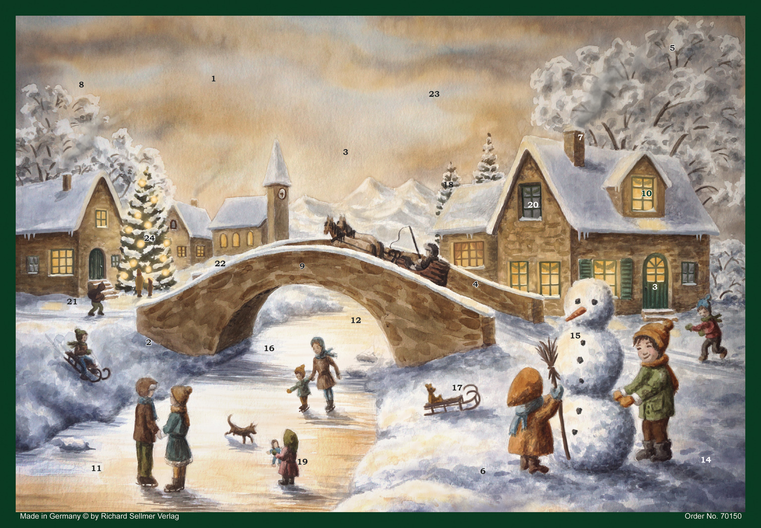photo SELLMER Calendrier de l'Avent 700 70150 An der Brücke
