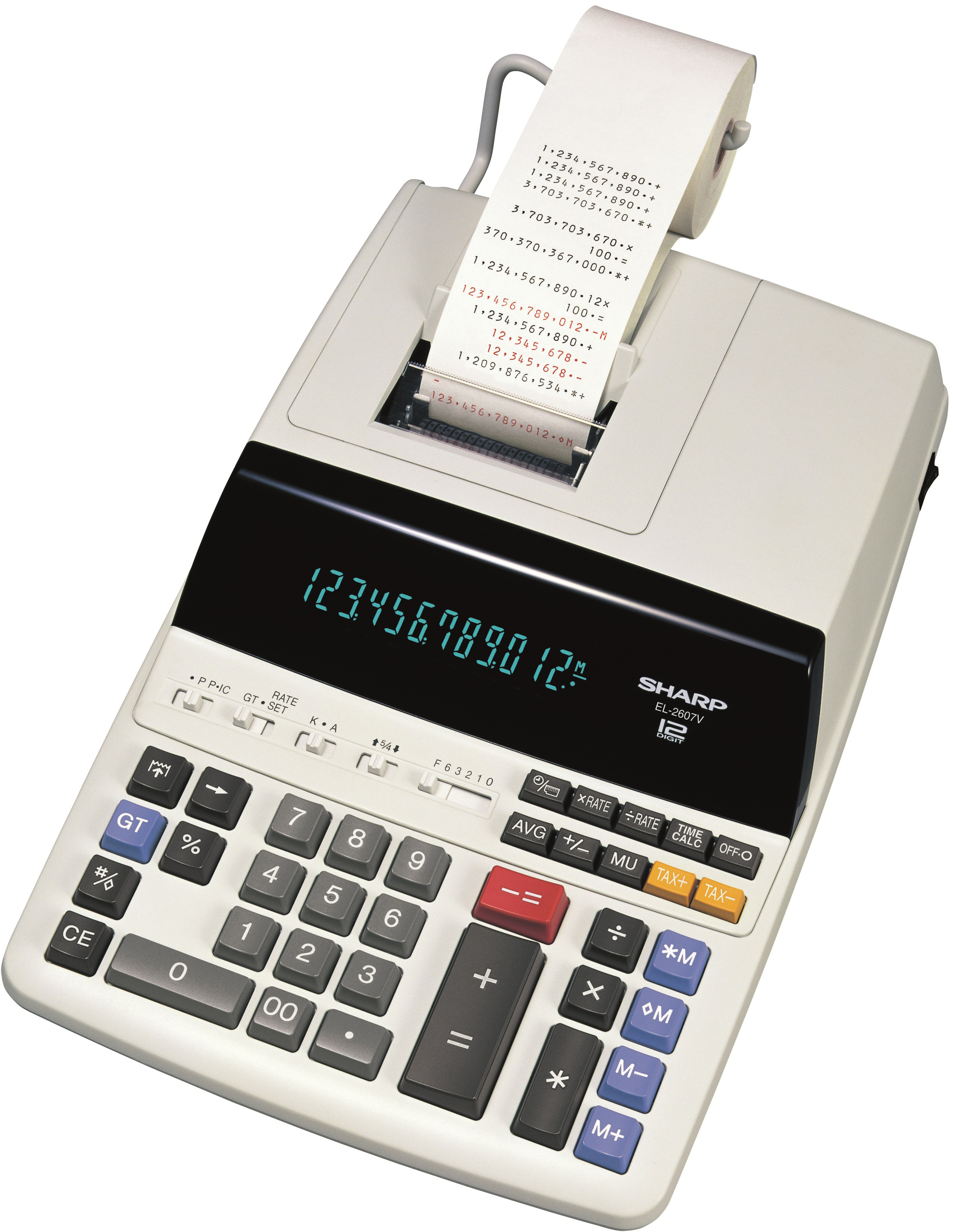 SHARP Calculatrice 2607V