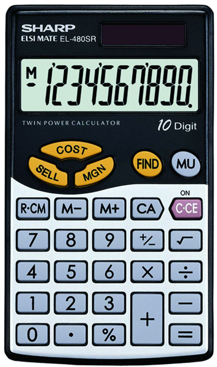 SHARP Calculatrice 480SR