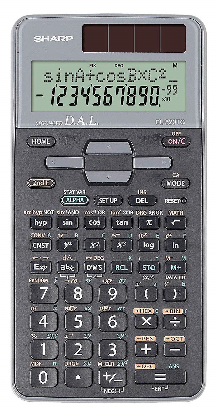 SHARP Calculatrice 520TGGY