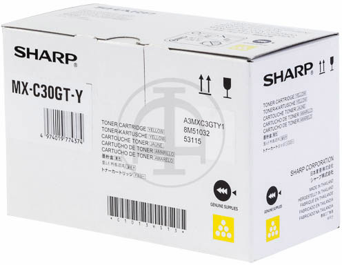 photo SHARP Toner yellow MX-C30GTY MX-C301W 6000 pages