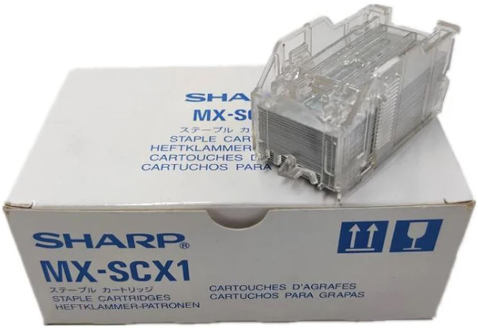 photo SHARP Agrafes MX-FNX1 MX-SCX1 MX-2300/2700N 3x5000 pcs.