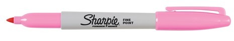 SHARPIE Permanent Marker 1mm 2025035 pink