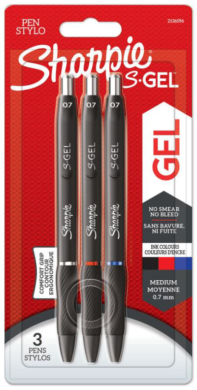 photo SHARPIE Stylo Gel 0.7mm 2136596 Druckmechanik
