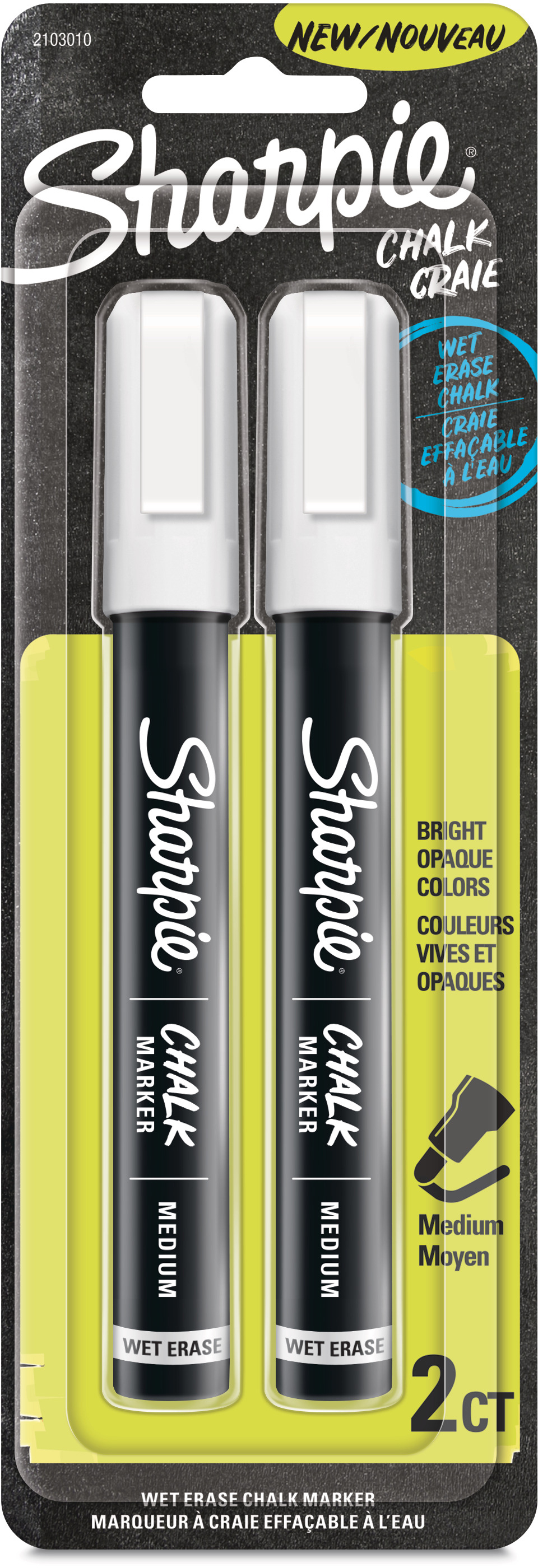 photo SHARPIE Craie 2157734 blanc 2 pcs.