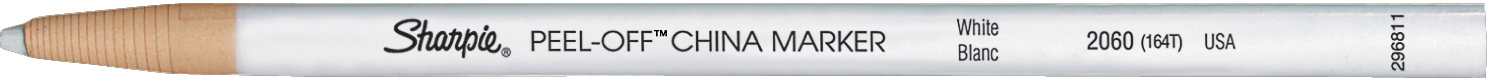 SHARPIE China Marker S0305061 blanc