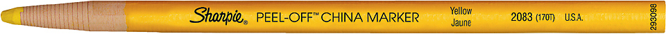 SHARPIE China Marker S0305101 jaune
