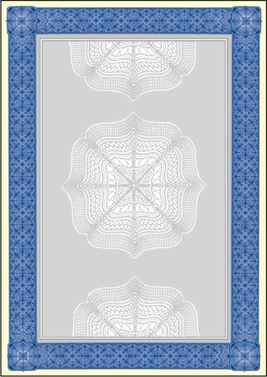 SIGEL Papier design Urkunde A4 DP490 bleu, 185g 20 feuilles bleu, 185g 20 feuilles