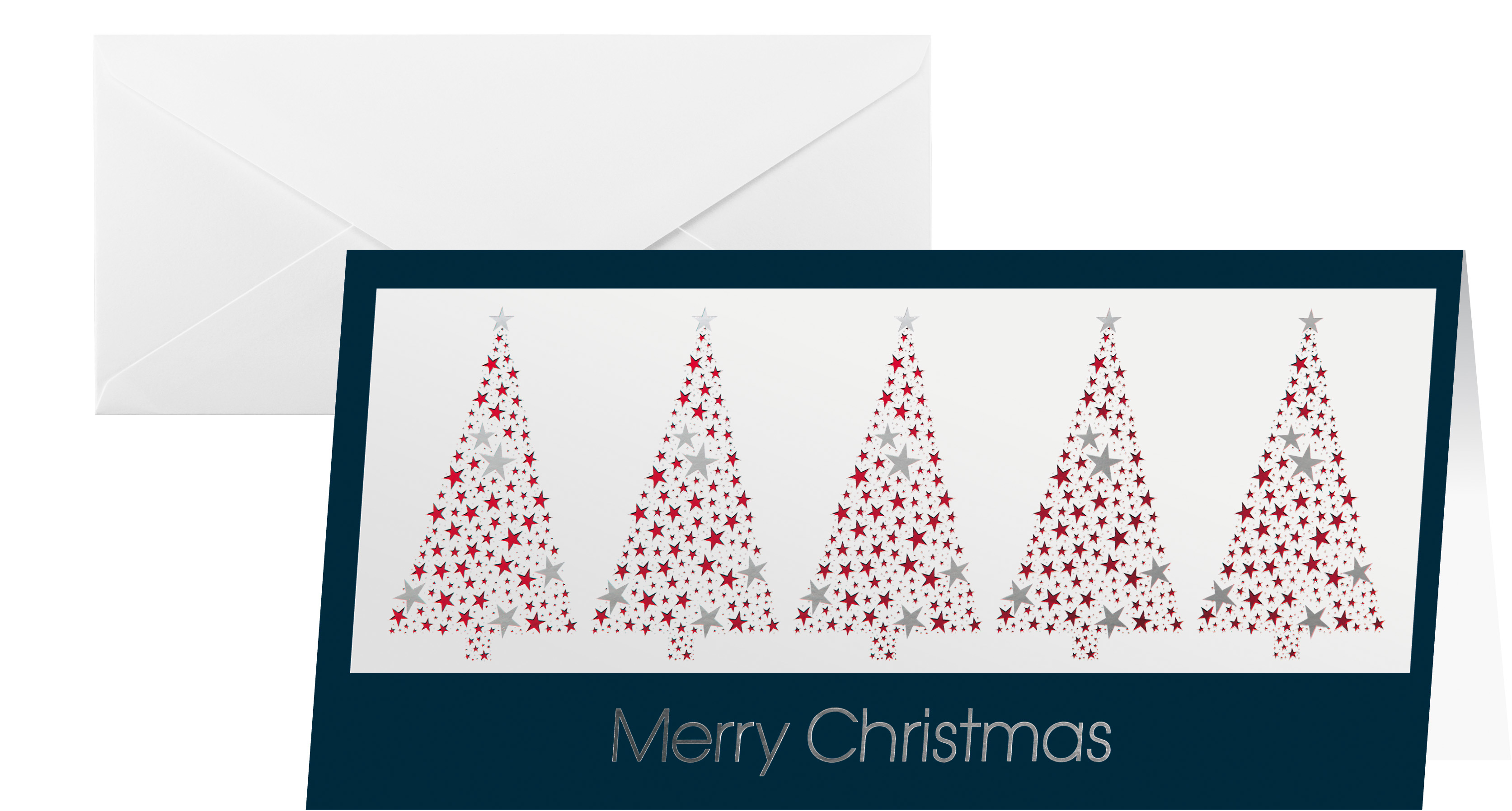 SIGEL Cartes Noël Business A4 DS032 Greetings,2/3, enveloppes