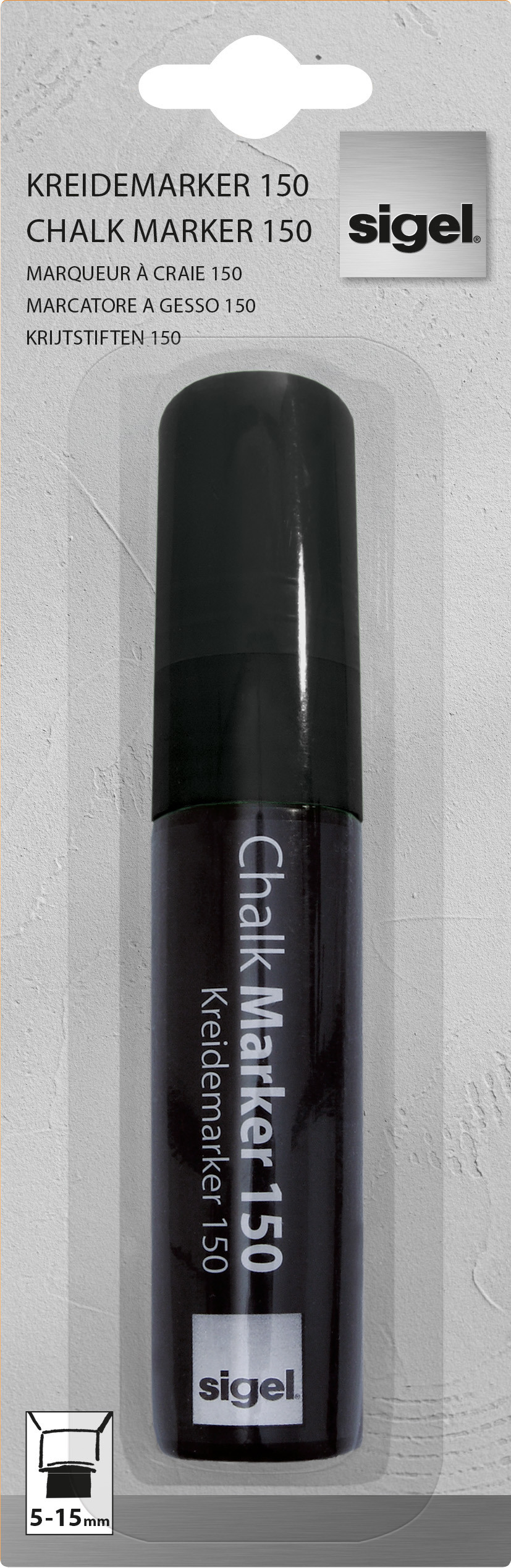 SIGEL Craie 5-15mm GL170 noir