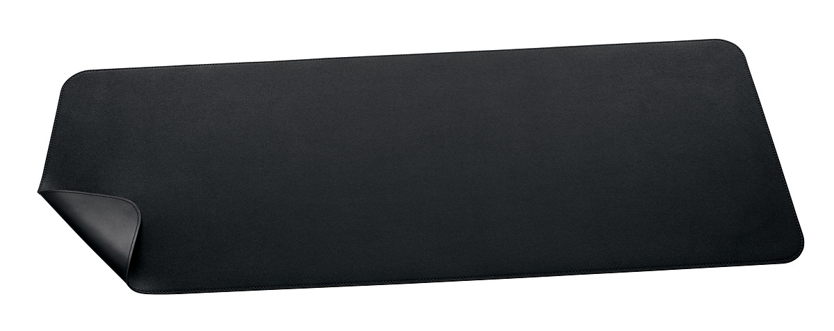 photo SIGEL Sous-main 80x30cm SA604 double face, noir/noir