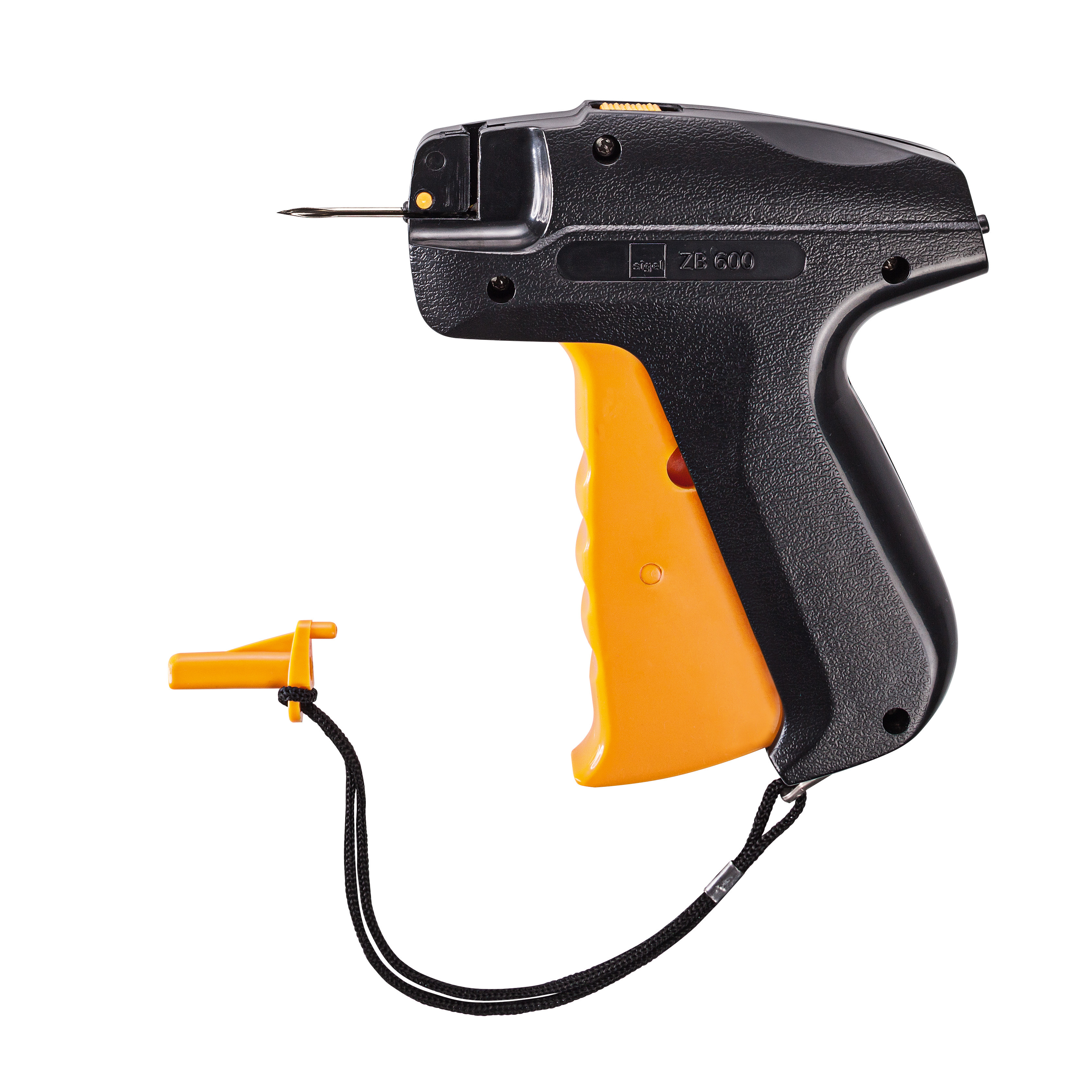 SIGEL Pistolet agrafeur ZB600 noir/orange, pince 2,0mm noir/orange, pince 2,0mm