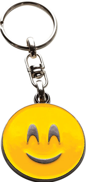 photo SILCA Porte-clés Smiley AVK7261 nickel