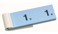 SIMPLEX Bloc de vestiaire N°. 1-100 13075 bleu 100 feuilles