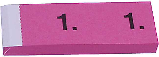 SIMPLEX Bloc vestiaire 1-100 13076 pink 100 feuilles