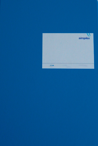 SIMPLEX Geschäftsbuch A4 17109 blau 40 Blatt